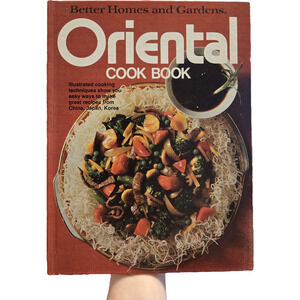 Better Homes and Gardens Oriental Cook Book International Cuisine Asian